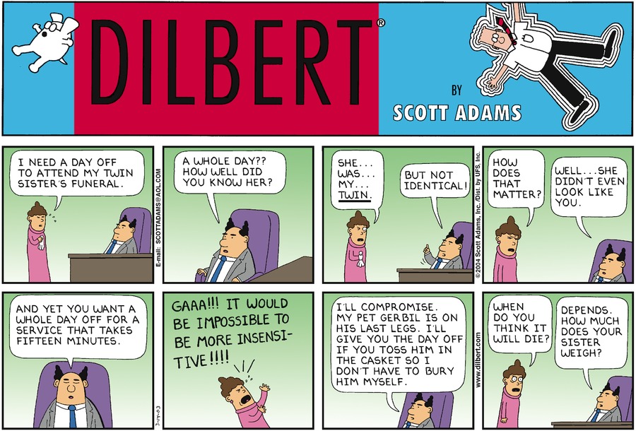 Dilbert Cartoon